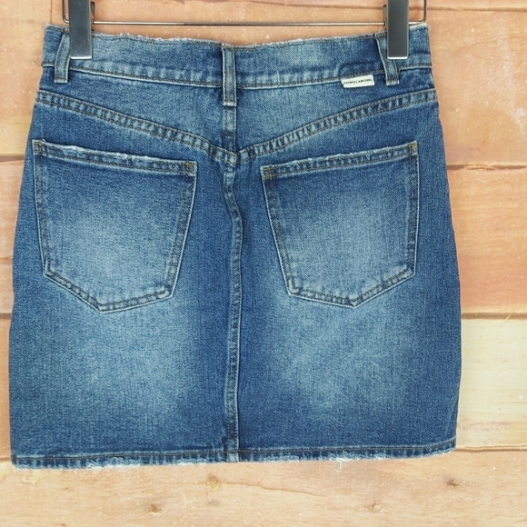 📣2/40$📣 BILLABONG denim jeans skirt size 28 Y2K - Picture 6 of 8